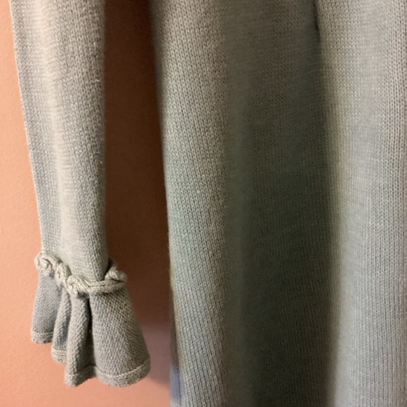 Heather B Sweaters | Heather B Teal Blue Knit  Long Cardigan/Sweater - size S - Picture 12 of 16